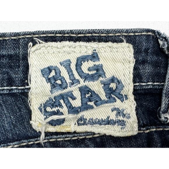 Big Star Women's Hazel Curvy Fit Bootcut Blue Denim Jeans - Size 32R (35x31.5) - Picture 3 of 7